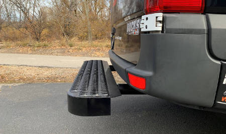 Reinforced Steel Bumper Rear Work Van