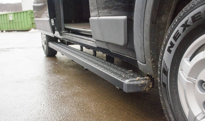 Work Van Running Boards Grip Step